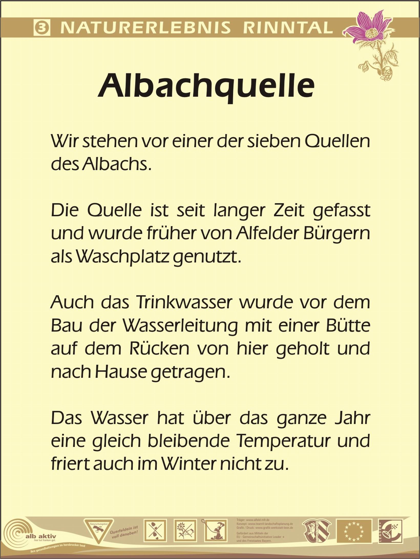 Tafel 03 - Albachquelle